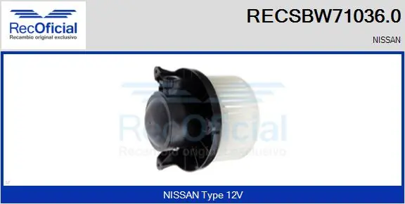 Motor de ventilador de forno (de aquecedor de salão) Nissan Navara D40 ao melhor preço