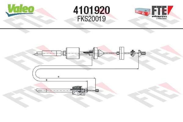 Cabo de embraiagem Beca Cables 612014 preço, a partir de 27,31 USD