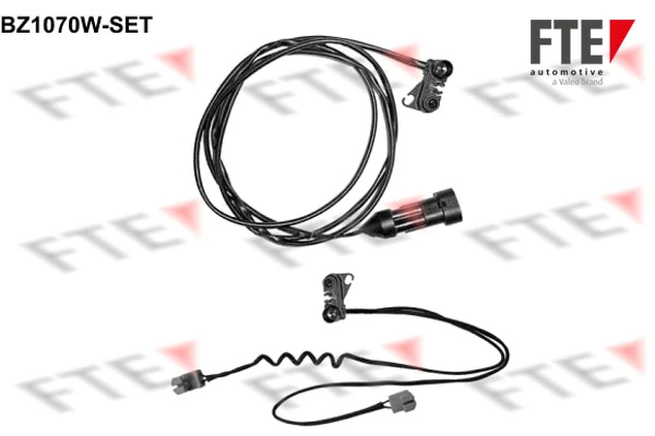 Sensor traseiro de desgaste das sapatas do freio Iveco 2992666