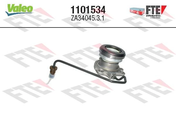 Compre 1666659580 Peugeot/Citroen Cilindro de trabalho de embraiagem montado com rolamento de desengate