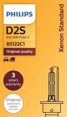 85122C1 Philips Lâmpada de xénon