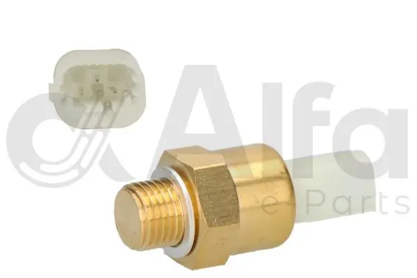 Sensor de temperatura do fluido de esfriamento (de ativação de ventilador do radiador) para BMW 7 E65, E66, E67