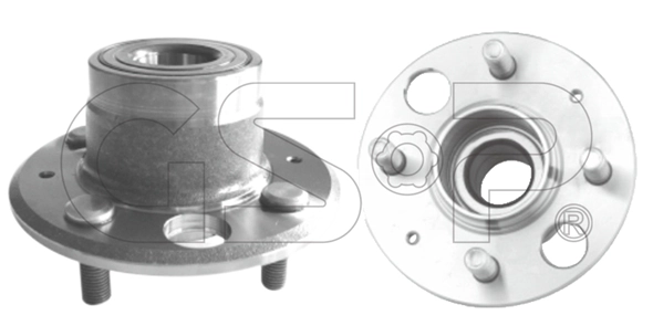 Cubo traseiro Honda Accord III CA4, CA5