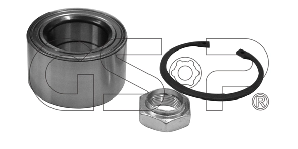 Rolamento de cubo dianteiro 1346651080 Fiat/Alfa/Lancia