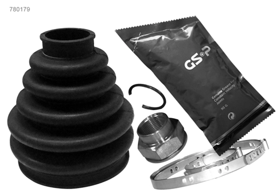 Compre Bota de proteção externa de junta homocinética do semieixo dianteiro Audi A6 