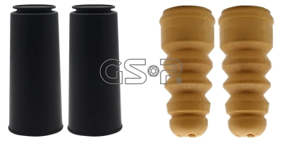 Pára-choque (grade de proteção) de amortecedor traseiro + bota de proteção para Skoda SuperB 3T4
