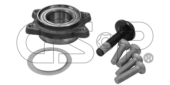 Rolamento de cubo traseiro para Audi A8 4H2, 4H8, 4HC, 4HL