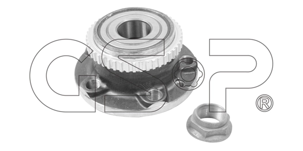  Cubo traseiro Peugeot Expert monovolume (224) (1996 - 2006) 