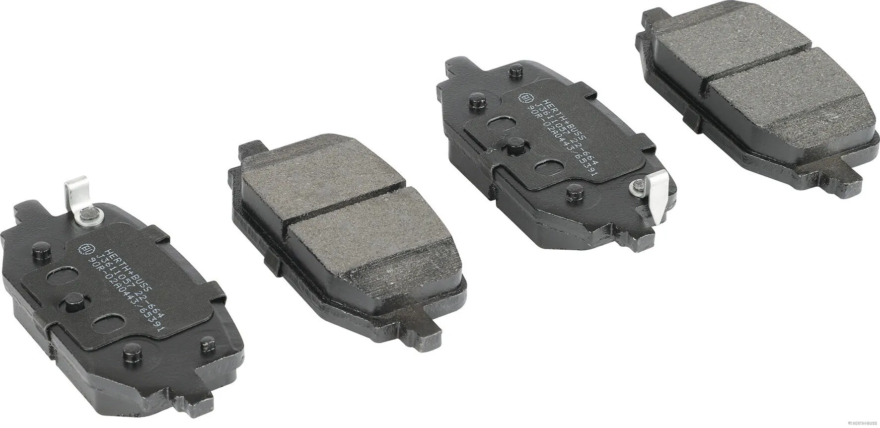 Sapatas do freio traseiras de disco Nissan/Infiniti D4M606RA0B