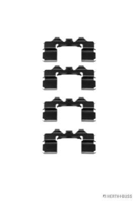  Kit de molas de fixação de sapatas de disco dianteiras Nissan Terrano I SUV (WD21) (1986 - 1995) I