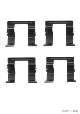 Kit de molas de fixação de sapatas de disco dianteiras Mazda 6  GY