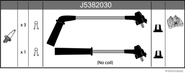 Fios de alta voltagem, kit 50017 Seiwa