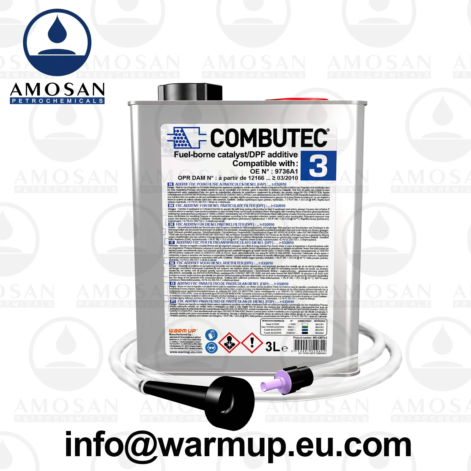 Aditivos do sistema de combustível dos motores diesel Peugeot/Citroen 00009736A1 preço, a partir de 101,09 USD