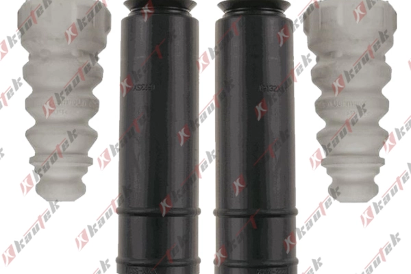 Pára-choque (grade de proteção) de amortecedor traseiro + bota de proteção VAG 113449