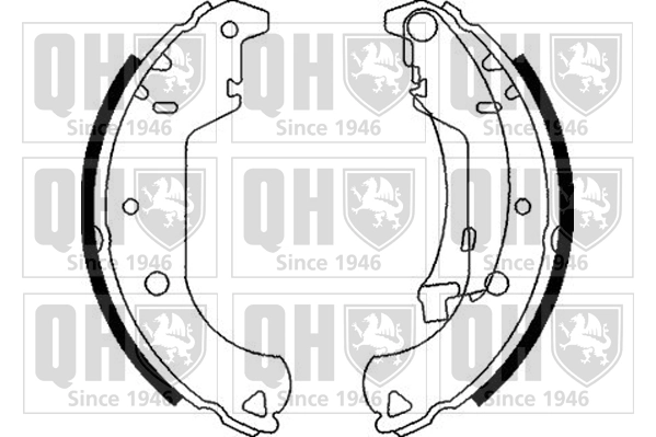 Sapatas do freio traseiras de tambor Chrysler 68318442AA preço, a partir de 25,47 USD