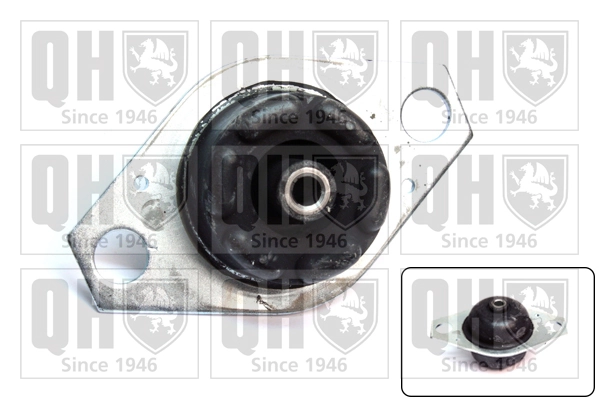 Coxim (suporte) traseiro de motor para Fiat Panda I 141A