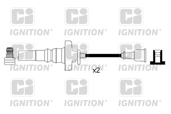 Fios de alta voltagem, kit para Mitsubishi Lancer IX CSA