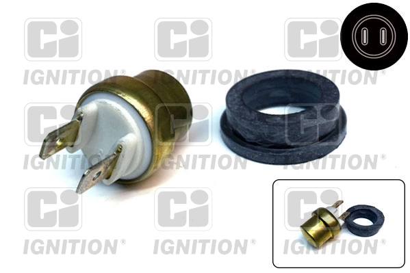 Compre Sensor de temperatura do fluido de esfriamento (de ativação de ventilador do radiador) Rover 25 