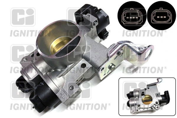 Válvula de borboleta montada para Fiat Punto II 188