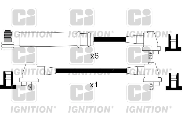 Fios de alta voltagem, kit para Toyota 4 Runner N130