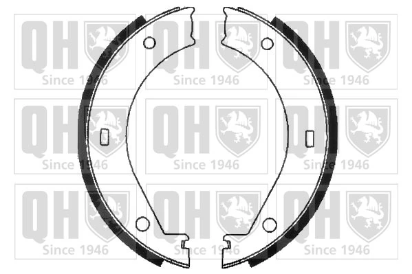 Sapatas do freio de estacionamento para BMW 5  E28