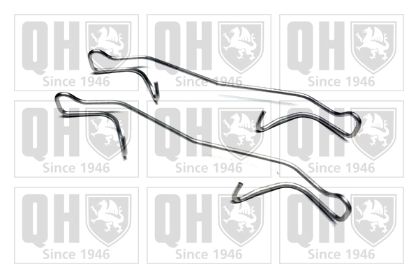 Kit de molas de fixação de sapatas de disco dianteiras Seat Ibiza IV 6J5, 6P1
