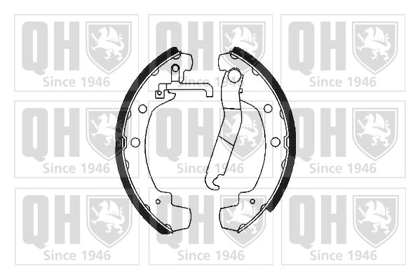 Sapatas do freio traseiras de tambor Fiat/Alfa/Lancia 51781990 preço, a partir de 25,13 USD