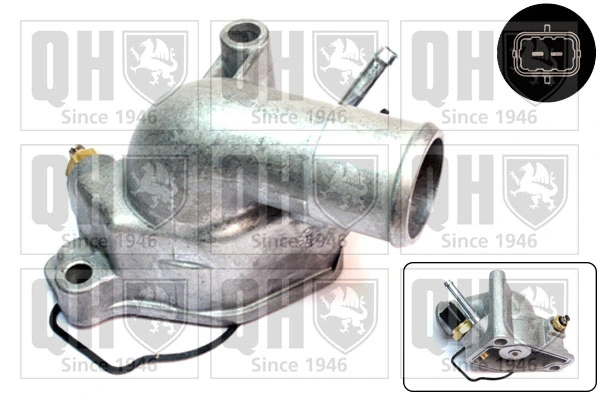 Caixa do termostato Opel Astra G F48, F08
