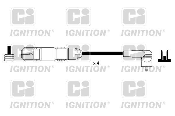 Compre Fios de alta voltagem, kit Seat Alhambra 