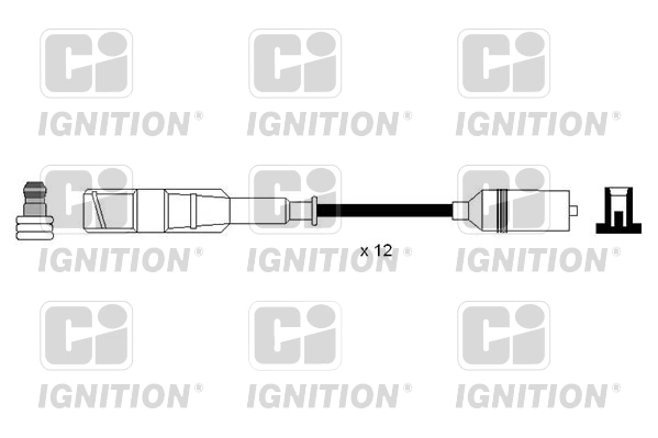  Fios de alta voltagem, kit Mercedes E sedan (W211) (2002 - 2008) 