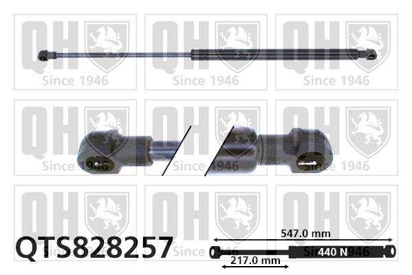 Amortecedor de tampa de porta-malas (de 3ª/5ª porta traseira) para Citroen C3 Picasso SH