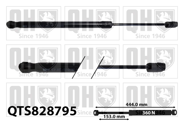 Amortecedor da capota para Renault Megane IV LV