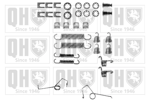 Kit de montagem das sapatas traseiras de tambor para Renault Trafic TXX