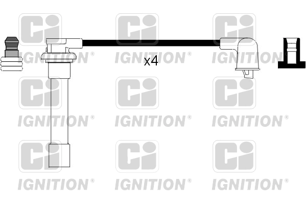 Compre Fios de alta voltagem, kit Honda Civic 6