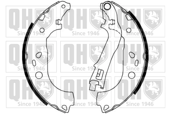 Compre 7081832 Fiat/Alfa/Lancia Sapatas do freio traseiras de tambor