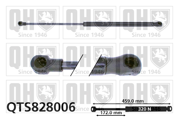Amortecedor de tampa de porta-malas (de 3ª/5ª porta traseira) Alfa Romeo Mito preço, a partir de 6,61 USD