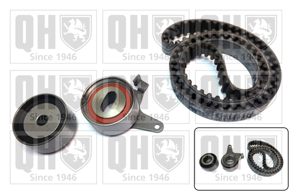  Correia do mecanismo de distribuição de gás, kit KIA Rio sedan (2001 - 2005) 
