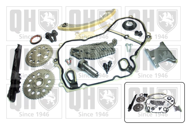 55570337 Peugeot/Citroen Cadeia do mecanismo de distribuição de gás, kit
