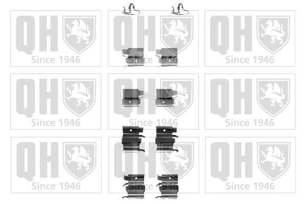 Kit de molas de fixação de sapatas de disco dianteiras Peugeot 307 preço, a partir de 10,87 USD