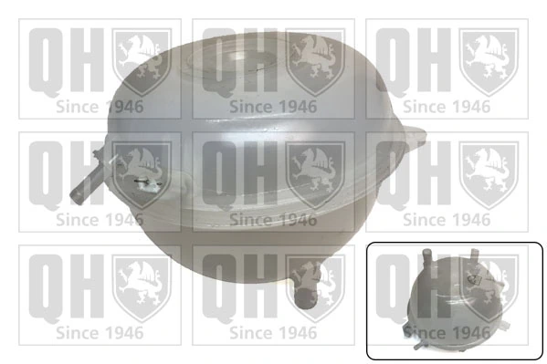 Tanque de expansão do sistema de esfriamento Volkswagen Multivan T5 7HM, 7HN, 7HF, 7EF, 7EM, 7EN