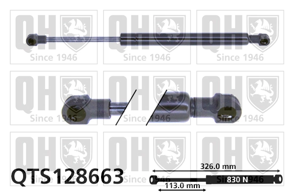 Amortecedor da capota para BMW 7  E38