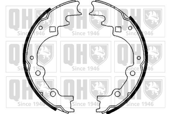 Compre 0K7102638ZA Hyundai/Kia Sapatas do freio traseiras de tambor