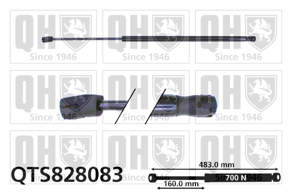 Compre Amortecedor de tampa de porta-malas (de 3ª/5ª porta traseira) Opel Meriva 