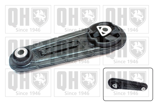 Coxim (suporte) traseiro de motor 700553755 Hans Pries (Topran)