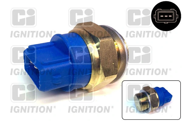 Sensor de temperatura do fluido de esfriamento (de ativação de ventilador do radiador) General Motors 1341043
