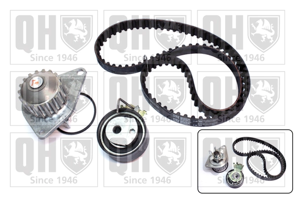 Correia do mecanismo de distribuição de gás, kit Fiat Qubo  225
