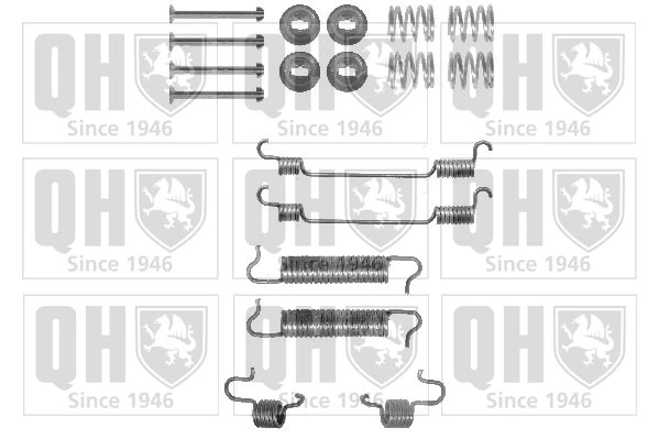 Compre Kit de montagem das sapatas traseiras de tambor Renault Master 2