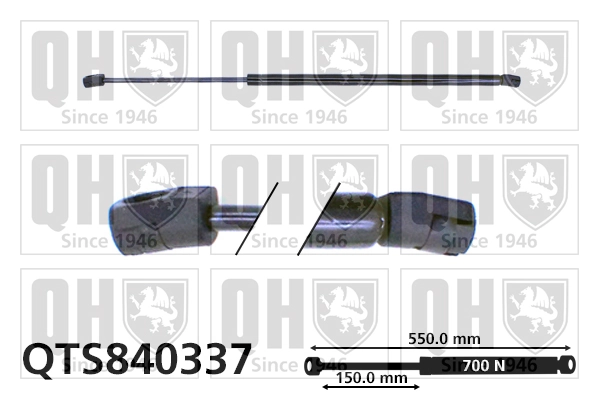 Compre 8506644 Kraft Amortecedor de tampa de porta-malas (de 3ª/5ª porta traseira)