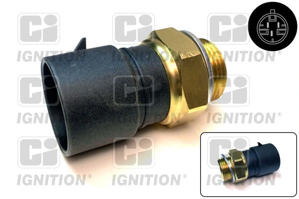  Sensor de temperatura do fluido de esfriamento (de ativação de ventilador do radiador) Nissan Micra hatchback (K11) (1992 - 2003) 