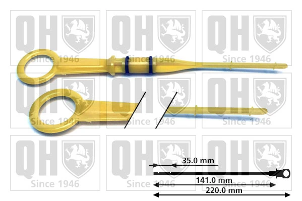  Sonda (indicador) do nível de óleo no motor Renault Scenic I monovolume (JA0, JA1, FA0) (1999 - 2003) I